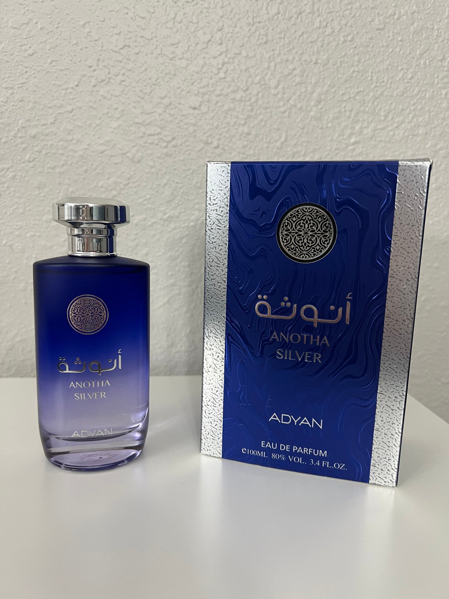 Anotha Silver EAU de Parmum - 100 ml (80%vol) (3.4oz) by Adyan