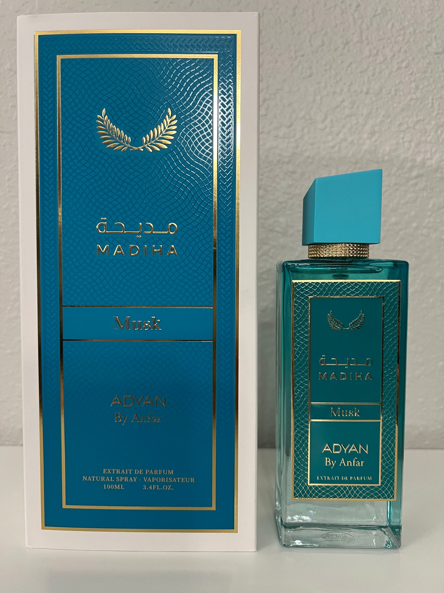 Madiha Musk Extract de Parfum - 100ml (3.4oz) by Adyan